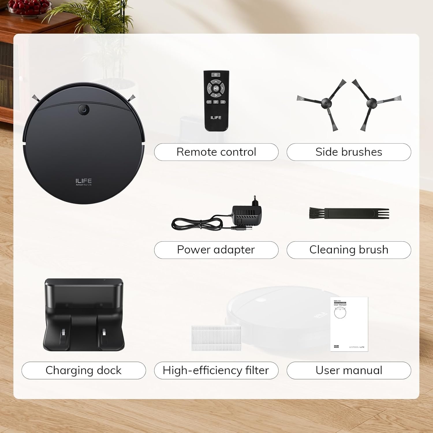 ILIFE V10 Robot - الصورة 4