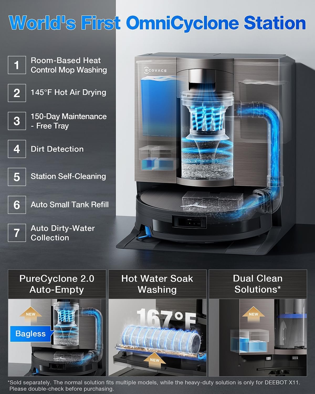 Deebot X11 Pro Omni - الصورة 6